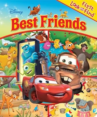 Disney Lion King Cars And More Best Friends First Look And Find Pi Kids