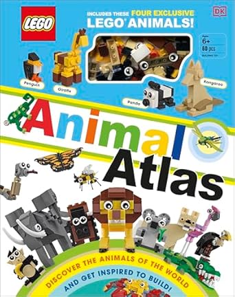 lego animal atlas 1st edition rona skene 024131657x, 978-0241316573