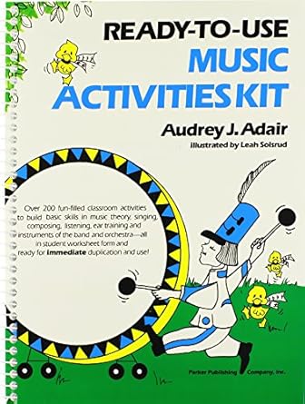 ready to use music activities kit 1st edition audrey j adair ,leah solsrud 0137622953, 978-0137622955
