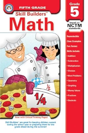 math grade 5 1st edition skill builders 1932210040, 978-1932210040