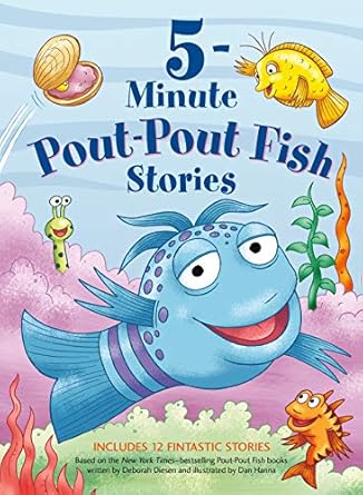 5 minute pout pout fish stories 1st edition deborah diesen ,dan hanna 0374314004, 978-0374314002