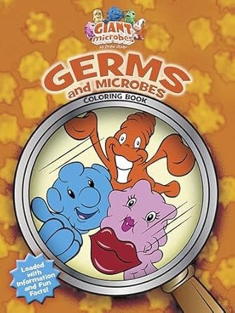 giantmicrobes germs and microbes coloring book 1st edition giantmicrobes r ,david cutting 048678018x,