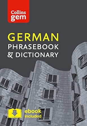 collins gem german phrasebook and dictionary 1st edition collins uk 0008135967, 978-0008135966