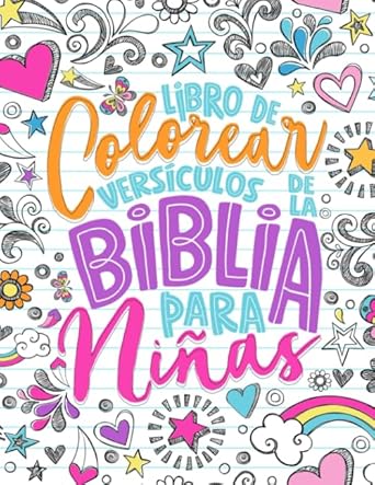 libro de colorear versiculos de la biblia para ninas 1st edition inspired to grace 1700813595, 978-1700813596