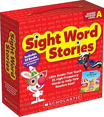 sight word stories guided reading level a fun books that teach 25 sight words to help new readers soar 1st