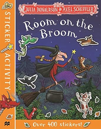 room on the broom sticker book 1st edition julia donaldson ,axel scheffler 1529023637, 978-1529023633
