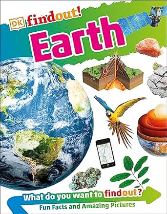 dkfindout earth 1st edition dk 1465463097, 978-1465463098