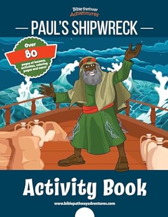 pauls shipwreck activity book 1st edition bible pathway adventures ,pip reid 1777160162, 978-1777160166