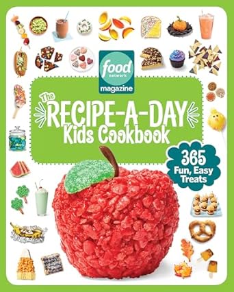 food network magazine the recipe a day kids cookbook 365 fun easy treats 1st edition food network magazine
