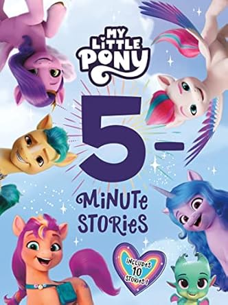 my little pony 5 minute stories 1st edition hasbro 0063060779, 978-0063060777