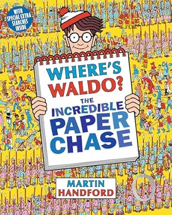 wheres waldo the incredible paper chase 1st edition martin handford 1536215104, 978-1536215106