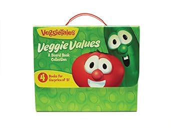veggietales veggie values a board book collection 1st edition zondervan 0310720389, 978-0310720386