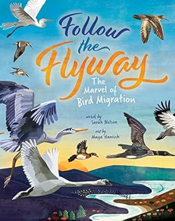 follow the flyway the marvel of bird migration 1st edition sarah nelson ,maya hanisch 1646866339,