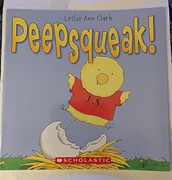 peepsqueak 1st edition leslie ann clark 0545855632, 978-0545855631