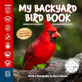 my backyard bird book fun facts and surprising secrets 1st edition cheryl johnson 1735324213, 978-1735324210