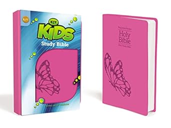 kjv kids study bible leathersoft pink 1st edition lawrence o richards 0310747910, 978-0310747918