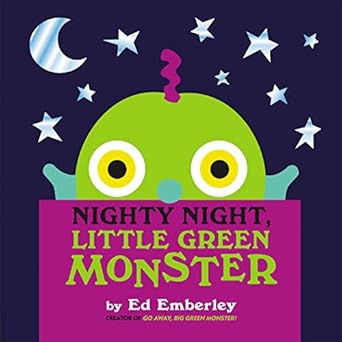 nighty night little green monster 1st edition ed emberley 0316210412, 978-0316210416