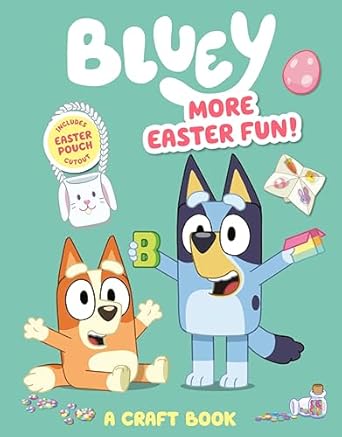 bluey more easter fun a craft book includes easter pouch cutout 1st edition penguin young readers licenses