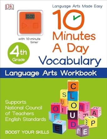 10 minutes a day vocabulary fourth grade supports national council of teachers english standards 1st edition
