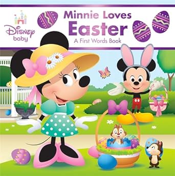 disney baby minnie loves easter a first words book 1st edition disney book group ,jerrod maruyama 1368092969,