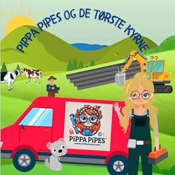 pippa pipes og de torste kyrne 1st edition kristian bjornevik 8269398403, 978-8269398403