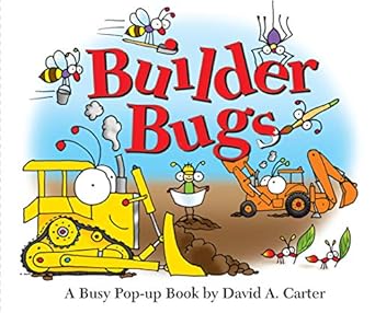 builder bugs a busy pop up book 1st edition david a carter 1442426489, 978-1442426481