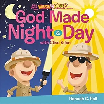 god made night and day 1st edition hannah c hall 1546012001, 978-1546012009