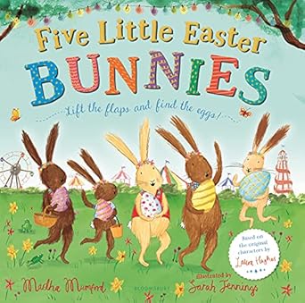 five little easter bunnies a lift the flap adventure 1st edition martha mumford ,sarah jennings 1547607343,