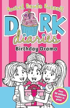 dork diaries birthday drama 1st edition rachel renee russell 139852767x, 978-1398527676