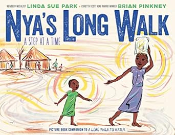 nyas long walk a step at a time 1st edition linda sue park ,brian pinkney 132878133x, 978-1328781338