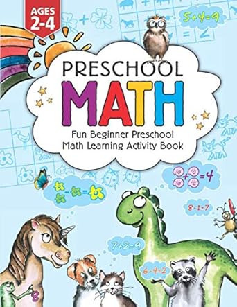preschool math fun beginner preschool math learning activity workbook for toddlers ages 2 4 educational pre k
