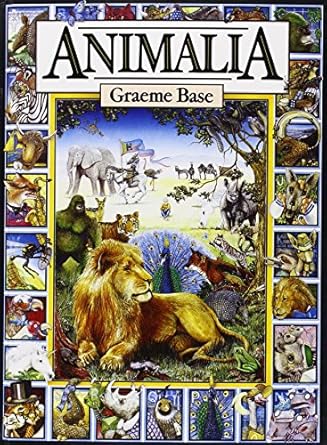 animalia 1st edition graeme base 0810919397, 978-0810919396