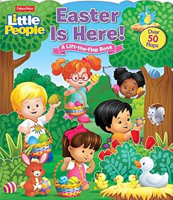 fisher price little people easter is here 1st edition susan hall 0794443613, 978-0794443610