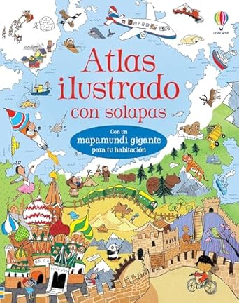 atlas ilustrado con solapas 1st edition alex frith ,kate leake 1409516164, 978-1409516163