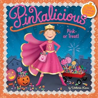 pinkalicious pink or treat a halloween book for kids 1st edition victoria kann 0062187708, 978-0062187703
