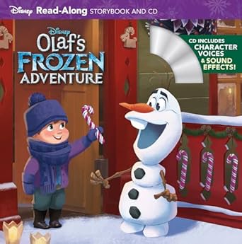 olafs frozen adventure read along storybook and cd 1st edition disney books ,disney storybook art team