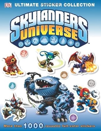 ultimate sticker collection skylanders universe 1st edition dk publishing 1465409866, 978-1465409867