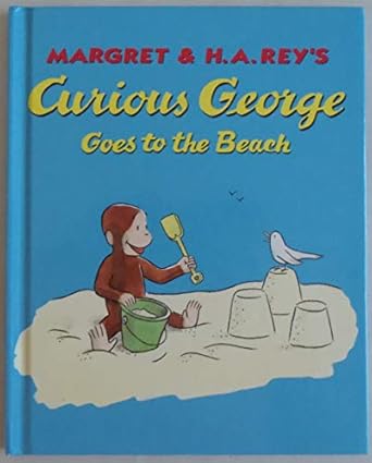 curious george goes to the beach 1st edition margret rey 0618175806, 978-0618175802