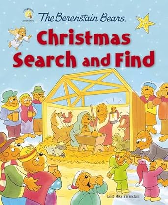 the berenstain bears christmas search and find 1st edition jan mike berenstain 0310156351, 978-0310156352