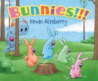 bunnies board book an easter and springtime book for kids 1st edition kevan atteberry 0062741411,
