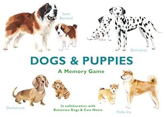 dogs and puppies a memory game 1st edition marcel george ,emma aguado 1786272741, 978-1786272744