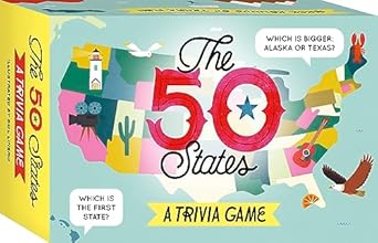 the 50 states a trivia game test your knowledge of the 50 states 1st edition ellie dix ,sol linero ,gabrielle