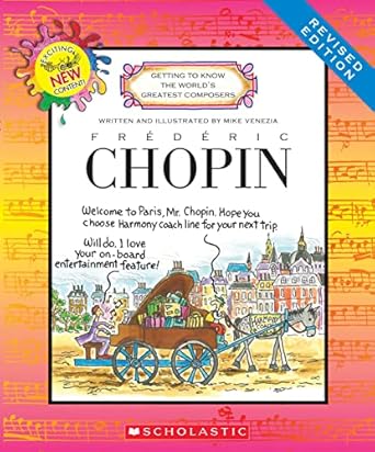 frederic chopin 1st edition mike venezia 053123035x, 978-0531230350