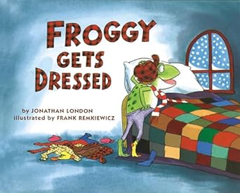 froggy gets dressed 1st edition jonathan london ,frank remkiewicz 0140544577, 978-0140544572