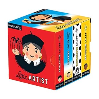 little artist board book set 1st edition mudpuppy ,emily kleinman ,lydia ortiz ,patrick rafanan 073535572x,