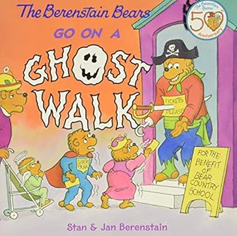 the berenstain bears go on a ghost walk a halloween book for kids 1st edition stan berenstain ,jan berenstain