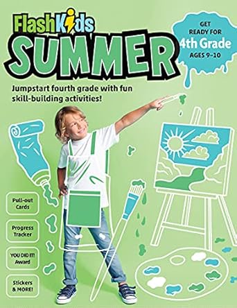 flash kids summer 4th grade 1st edition flash kids editors 1411480678, 978-1411480674