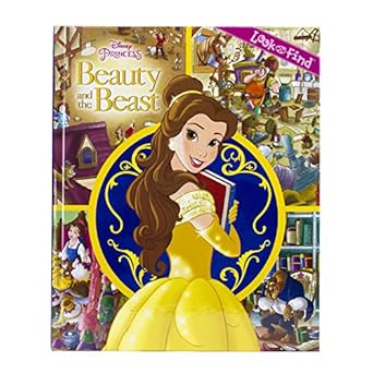 disney princess beauty and the beast look and find activity book pi kids 1st edition editors of phoenix