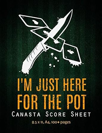 canasta score sheet canasta game record keeper book card sheet has space to record score pad contains 100