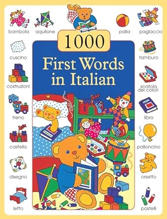 1000 first words in italian 1st edition don campaniello ,susie lacome 1843229560, 978-1843229568
